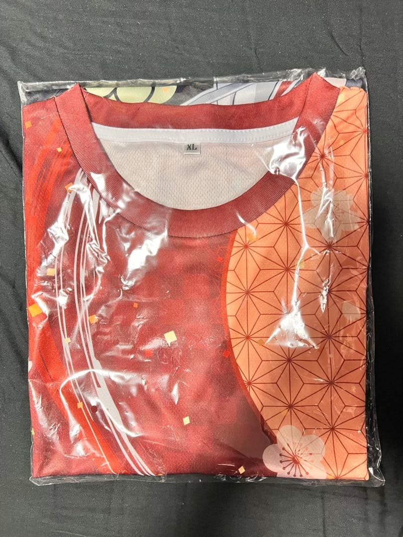 温泉むすめ　奥津かがみ　フルグラTシャツLL