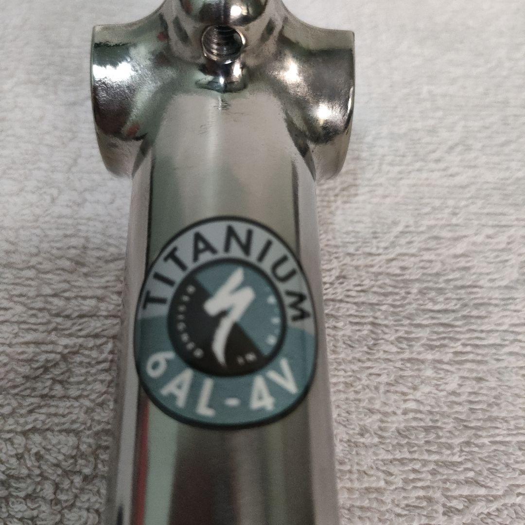 【中古】SPECIALIZD　チタン6AL-4V　アヘッドステムOS　135mm
