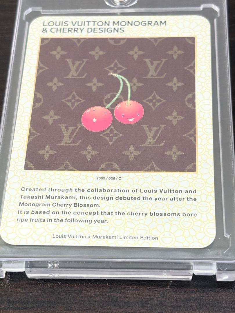 ルイ・ヴィトン 村上隆 限定トレカセット　モノグラム&チェリー　ブラウン系