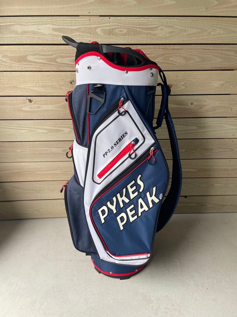 PYKES PEAK(パイクスピーク) キャディバッグ 9.5型 14分割 軽量