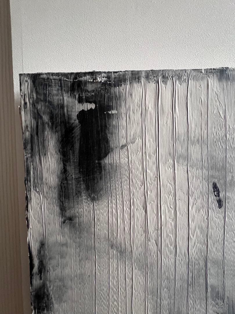 cassina購入アート山野辺英明　抽象画　キャンバス80×60 カッシーナ