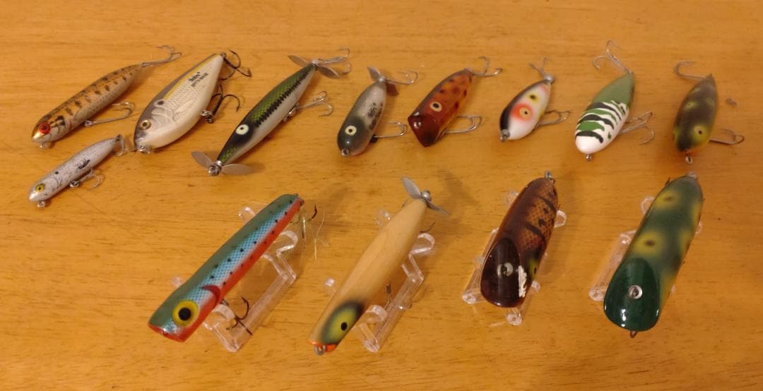 ◆ヘドン他 トップウォーターセット プラノBOX付き