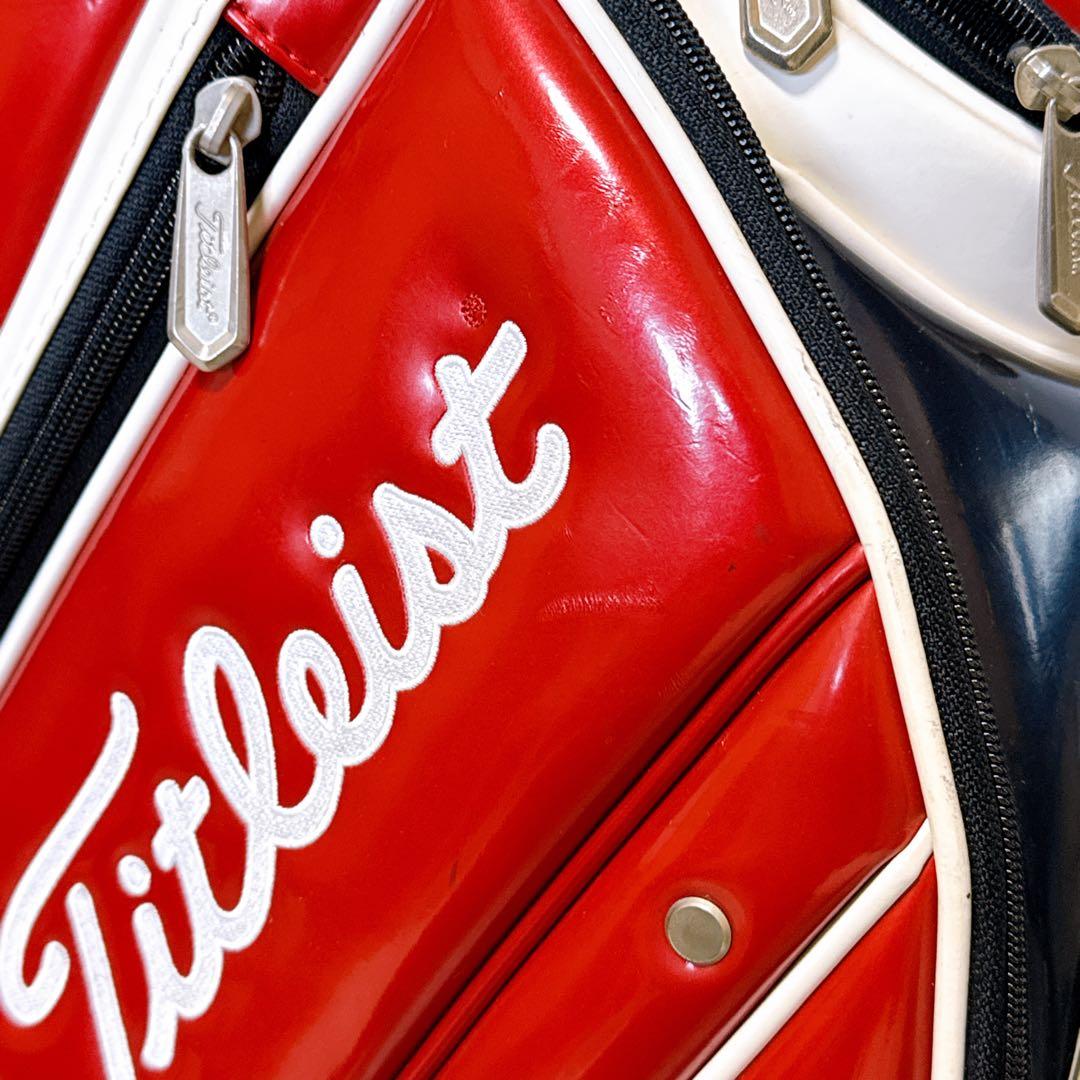 Titleist タイトリスト キャディバッグ トリコロール 9.5型