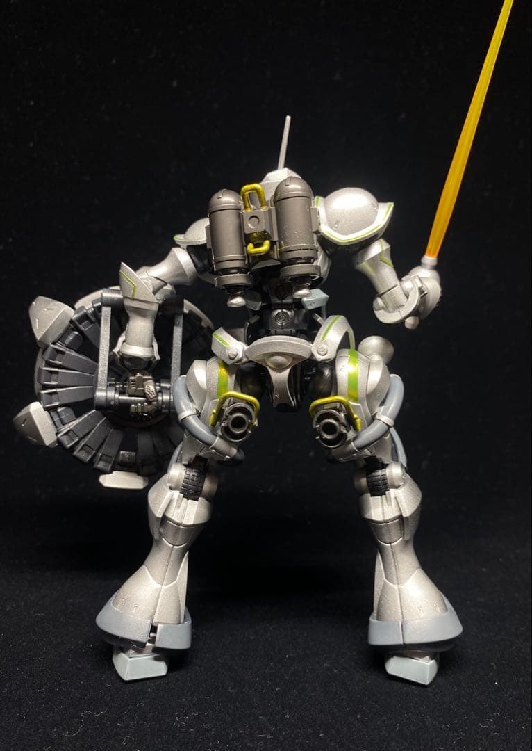 【ガンプラ完成品】　HG エグザベ専用ギャン（ハクジ装備）