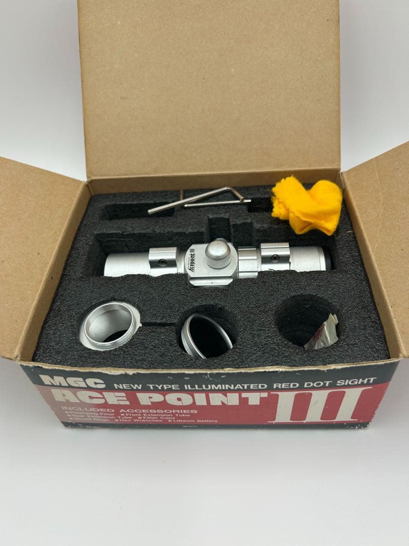 【3日まで限定】MGC製グロック17とACE POINTⅢスコープカスタムモデル