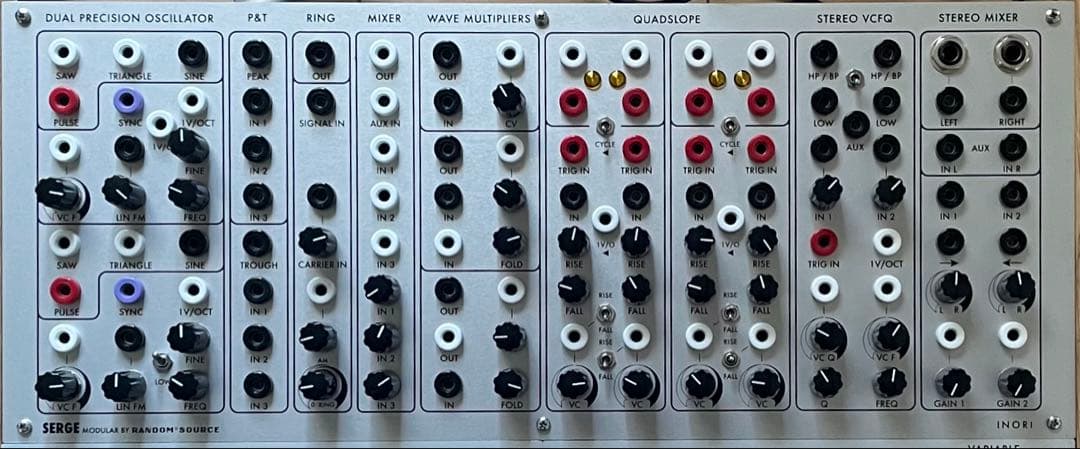 【美品】Serge Modular inori モジュラーシンセ