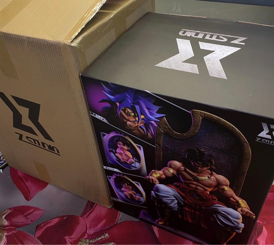 ドラゴンボール 王座 ブロリー フィギュア ガレージキット