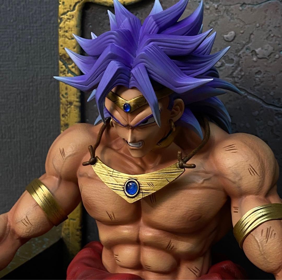 ドラゴンボール 王座 ブロリー フィギュア ガレージキット