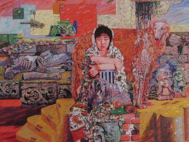 浜村博司、【ナガサキ考・五番崩れ】、希少な限定額装用画集画