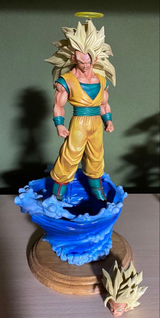ドラゴンボール 孫悟空 超サイヤ人3 リペイント フィギュア