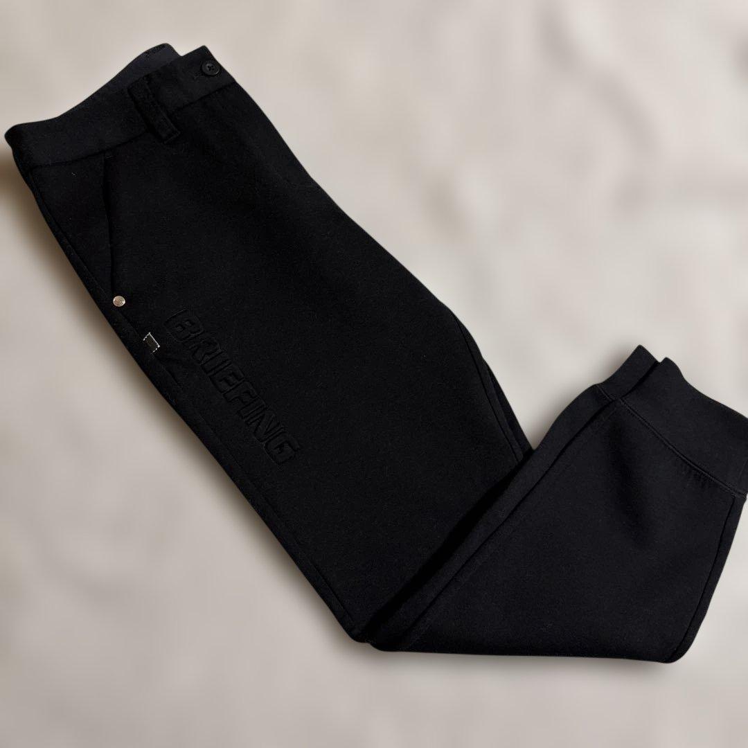 ブリーフィング☆ジョガーパンツ　ブラック　S