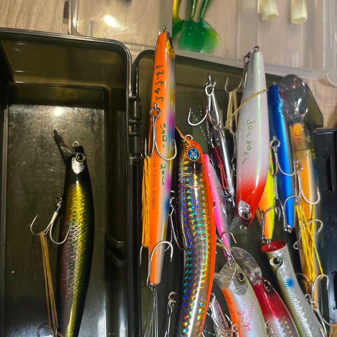 シーバスルアーセット。新品もあります。38本以上