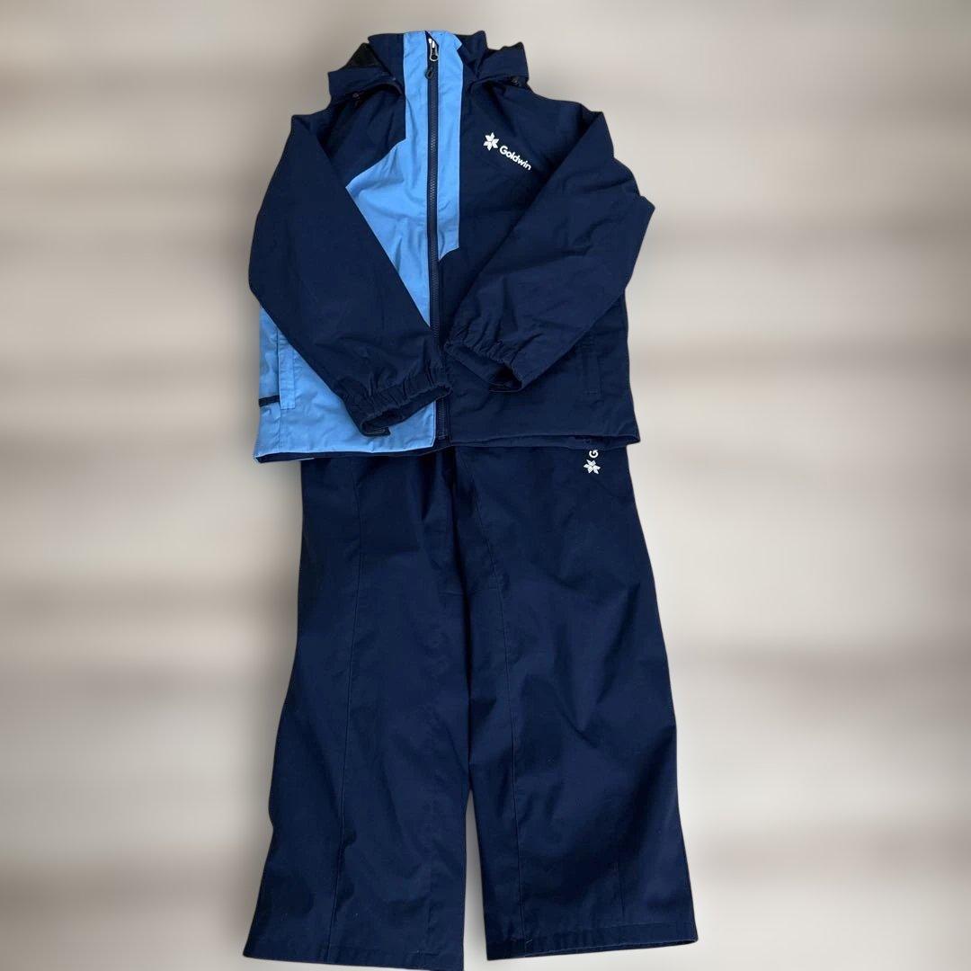 Goldwin 子ども用スキーウェア 140 ネイビー/ブルー