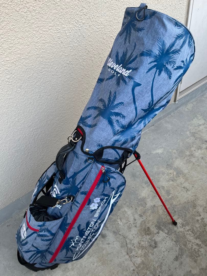稀少品！２０１７年！クリーブランド オーシャンBLU　スタンドキャディーバッグ