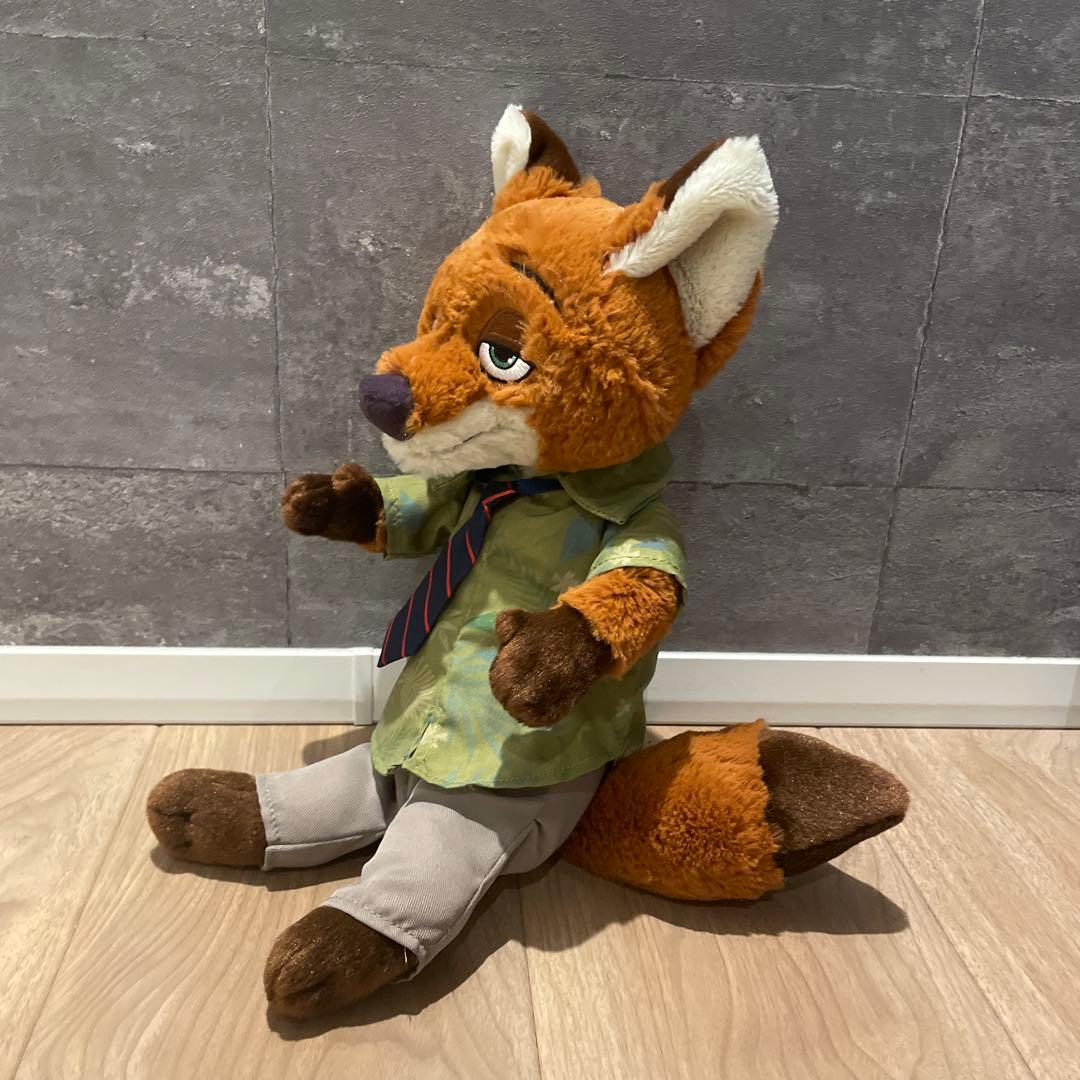 ズートピア Sekiguchi あそんで！ニック・ワイルド ぬいぐるみ