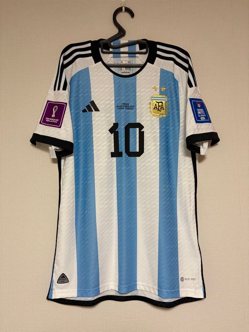 (今週限定割引)正規品 アルゼンチン代表 オーセンティック 2022WCメッシ
