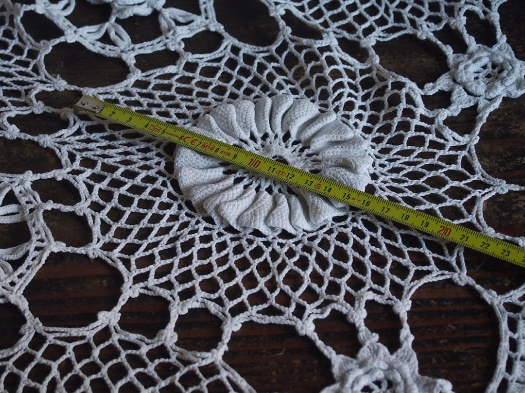 花の模様 かぎ針編みクロシェレース ベッドカバー アイリッシュクロシェ/K309