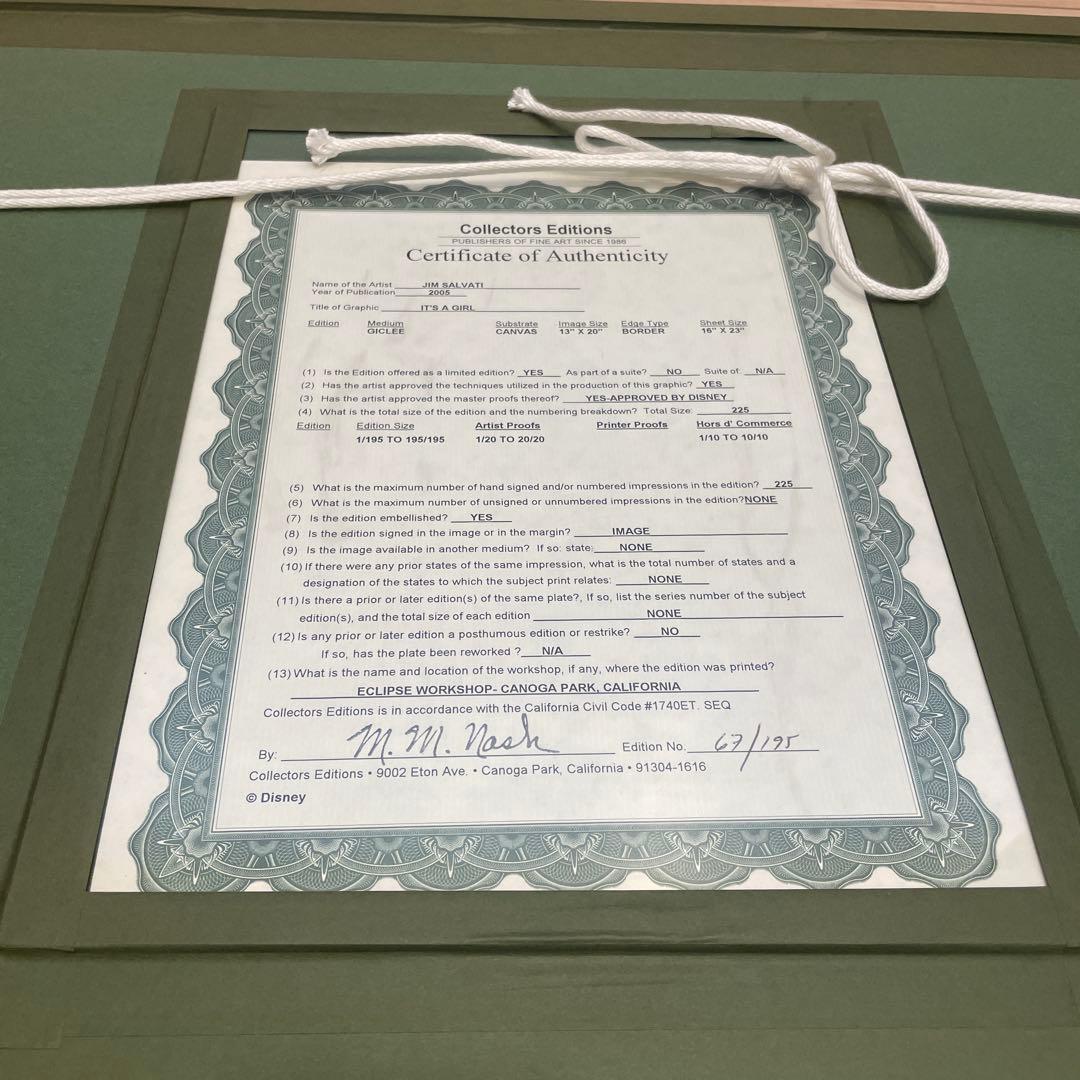 Disney Fine Art 白雪姫