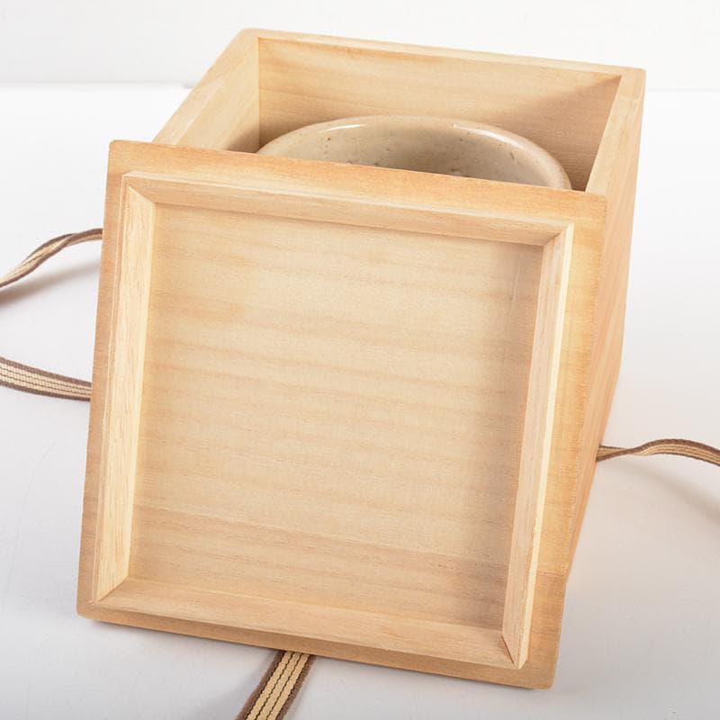 そら　北大路魯山人作　志野　志埜　茶碗　共箱　M　R6749