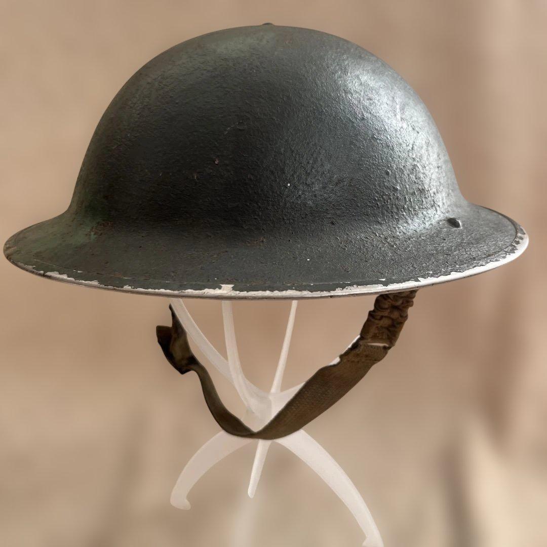 1940年WW2イギリス軍放出品 MK2ヘルメット実物　第2次世界大戦