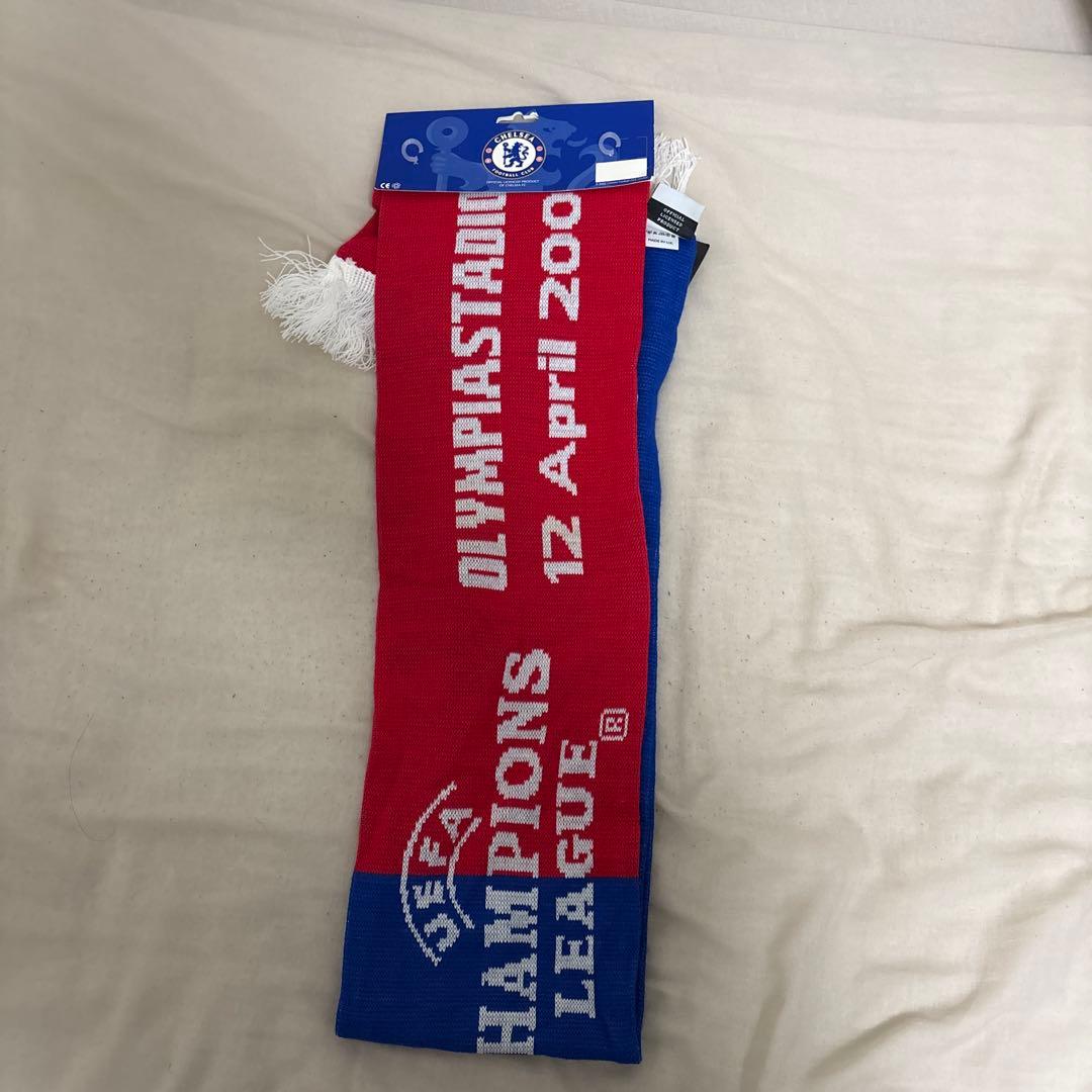 【超激レア品】　04-05CL(準々決勝)チェルシー対バイエルンタオルマフラー