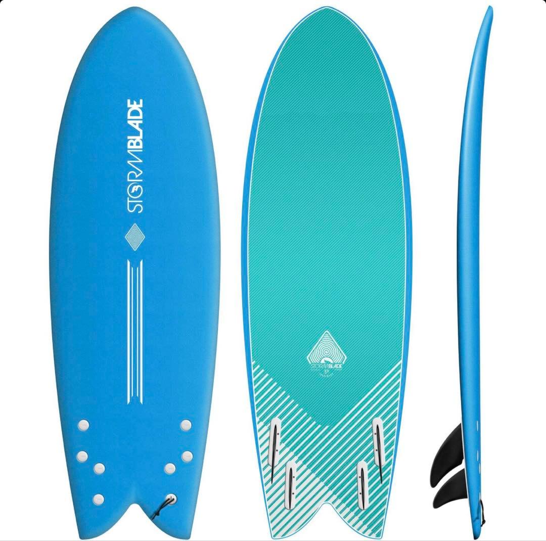 STORM BLADE 5ft8レトロフィッシュ　ストームブレード　ソフトボード