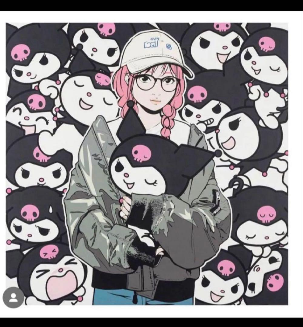 Backsideworks サンリオ コラボ クロミ ポスター B