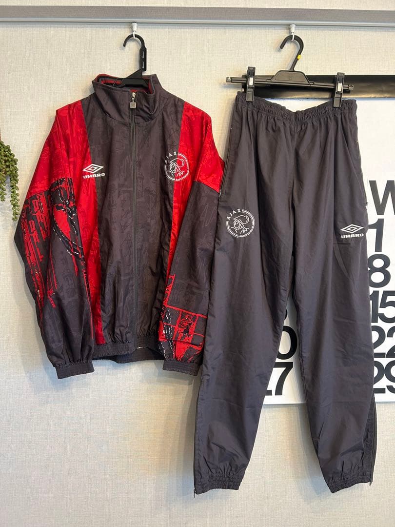 UMBRO AJAX アンブロ　アヤックス　ジャージ　セットアップ