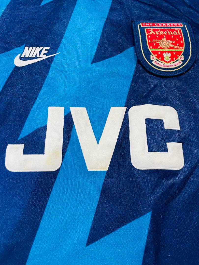 アーセナル NIKE 95/96 ユニフォーム アウェイ JVC