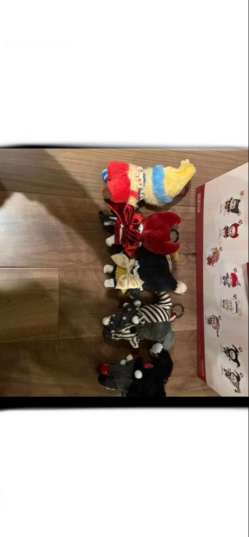 WHY SO SERIOUS ぬいぐるみペンダント５個セット　まとめ売り