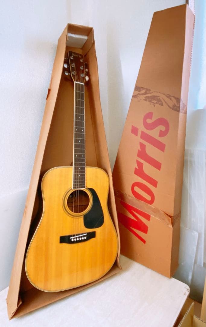 モーリス Morris アコースティックギター アコギ 元箱付き 弦楽器