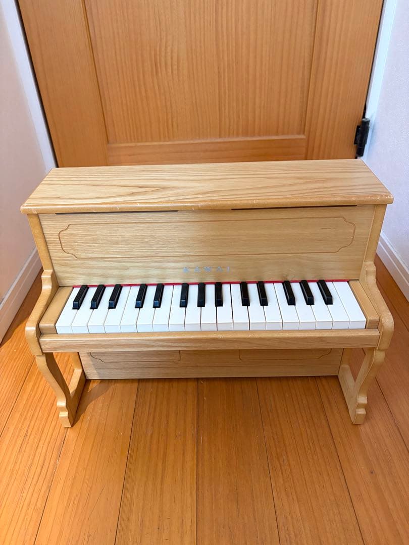 KAWAI 32鍵アップライトピアノ ナチュラルウッド