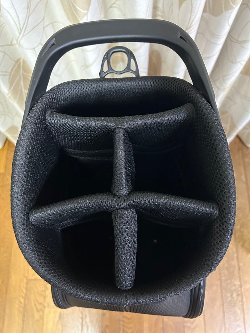 Admiral ゴルフキャディバッグ シルバー/ブラック