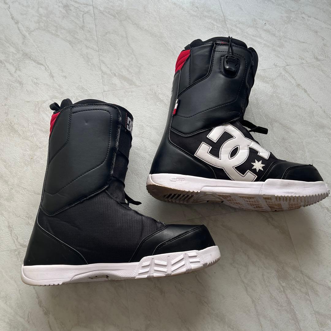 DC スノーボードブーツ ブラック DCロゴ メンズ スノボ用品 ロゴ 28cm