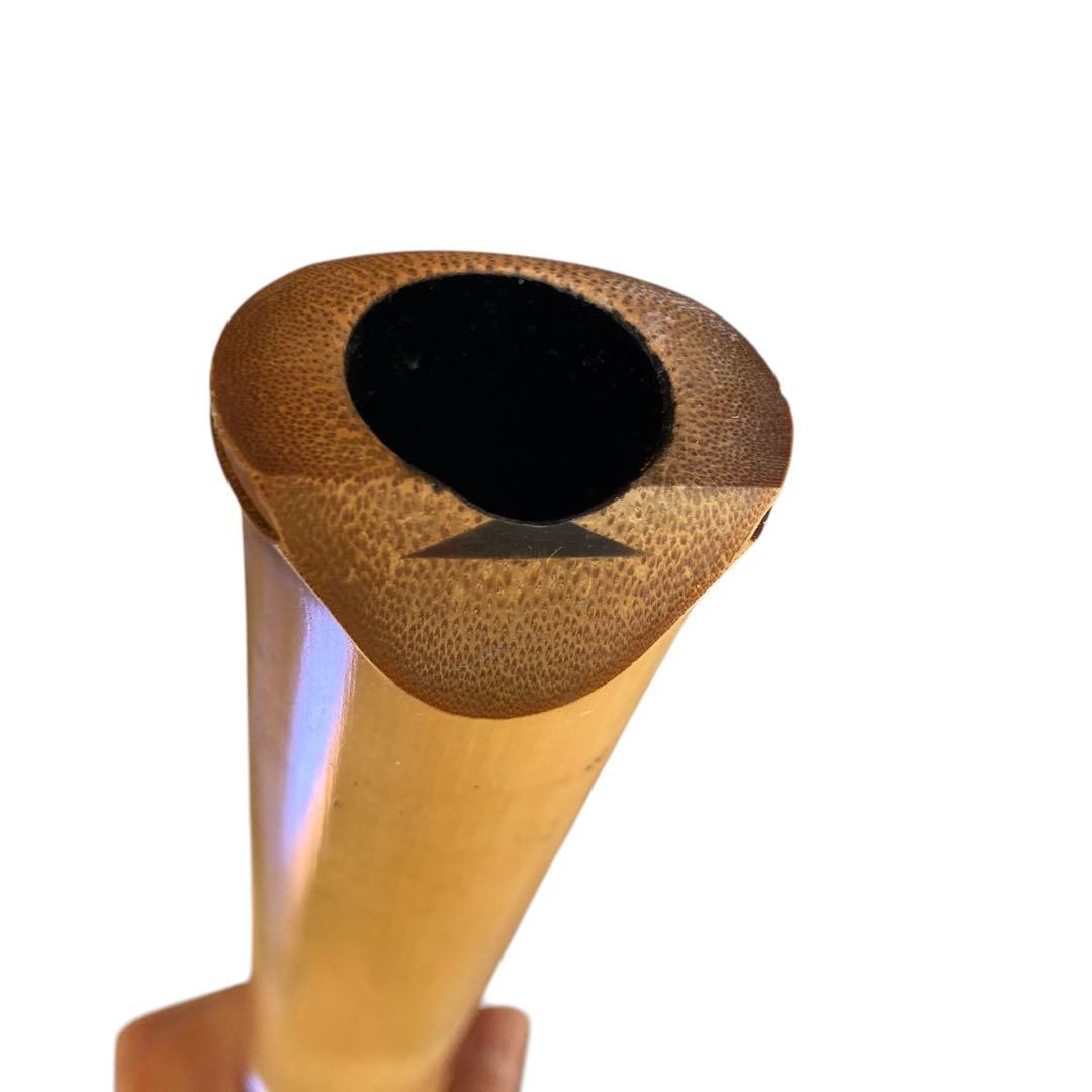 動作保証　尺八　銘あり　岳？　藤巻　約51cm