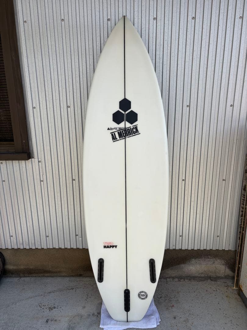 AL MERRICK TwoHappy 5'8\" ショートボード ニットケース付