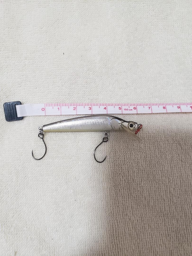 ムラセ　ハンドメイド　ミノー　シルバーベース