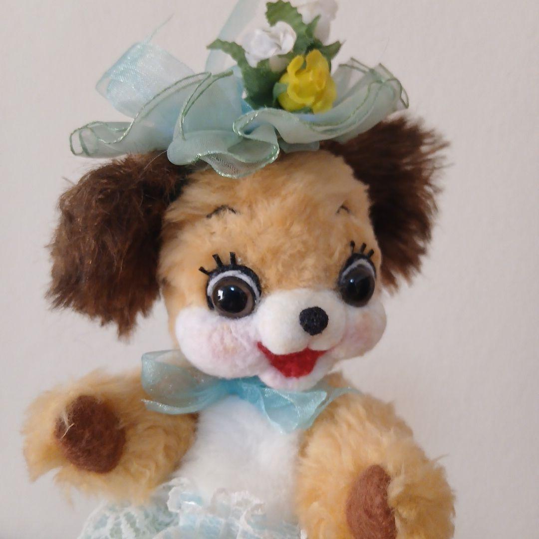 作家様　おめかしワンちゃん　ぬいぐるみ