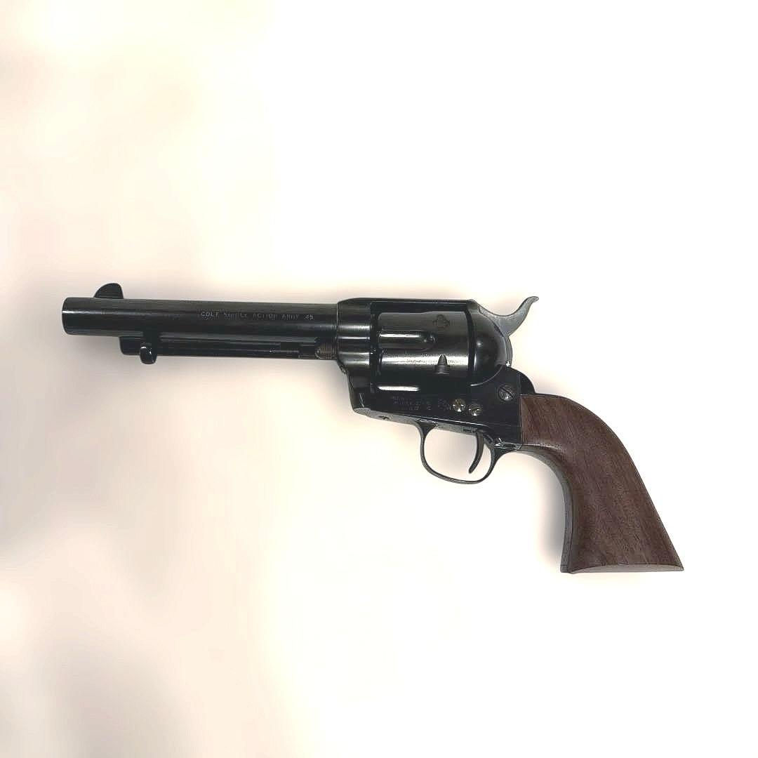 モデルガン ハドソン コルトピースメーカー ブルーライトフィニッシュ(旭工房)