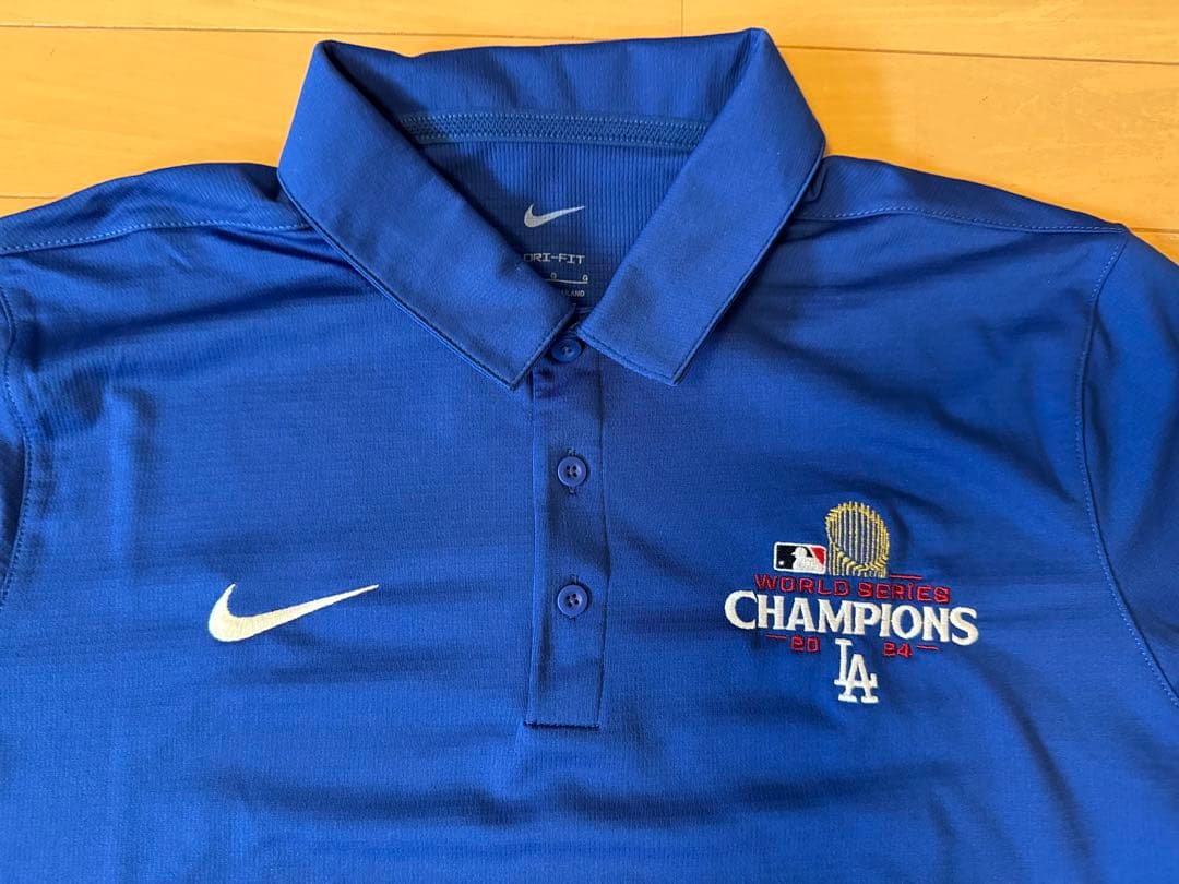 ドジャース 2024ワールドシリーズチャンピオン ポロシャツ