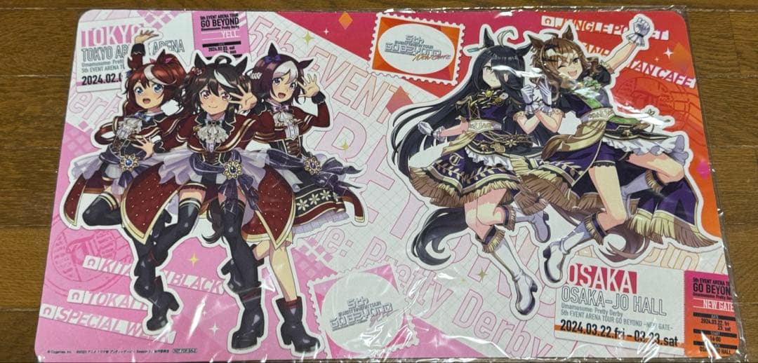 ウマ娘 5th YELL NEW GATE CyStore特典マルチプレイマット