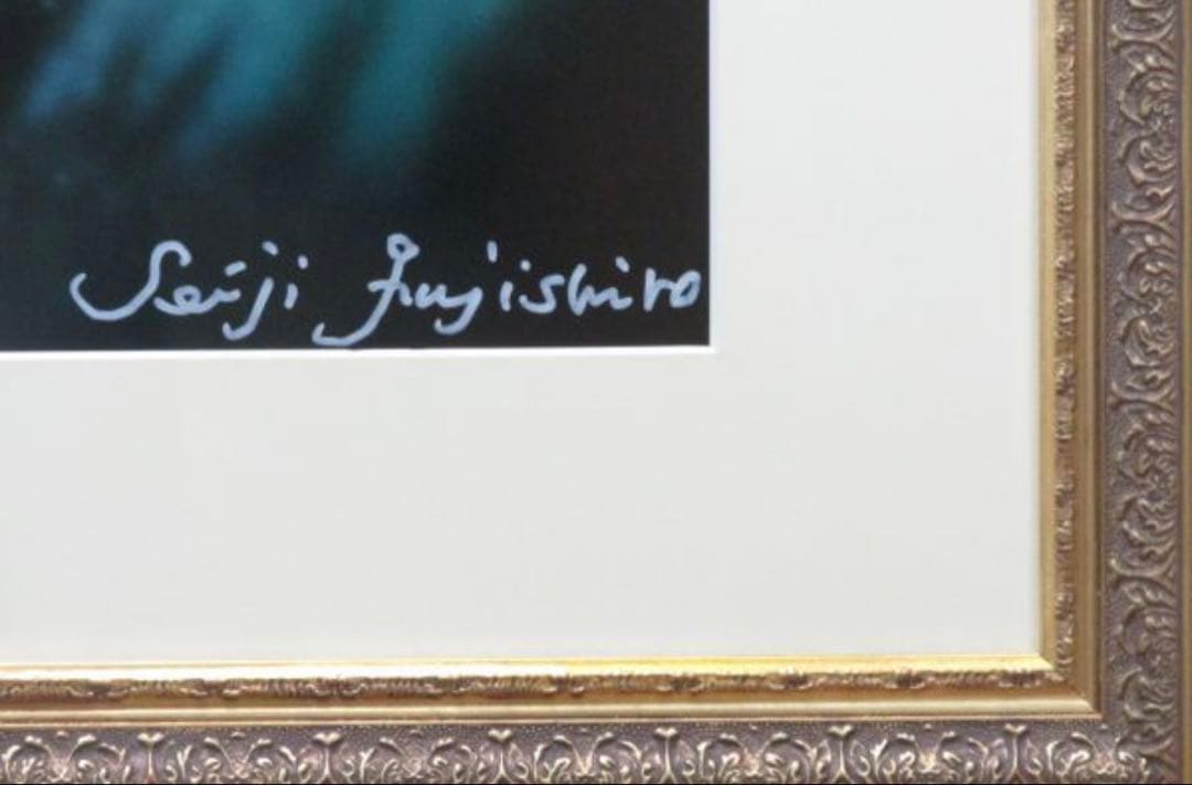 【真作】藤城清治 特大版画 「しだれ桜」250枚限定 本人サイン 美品