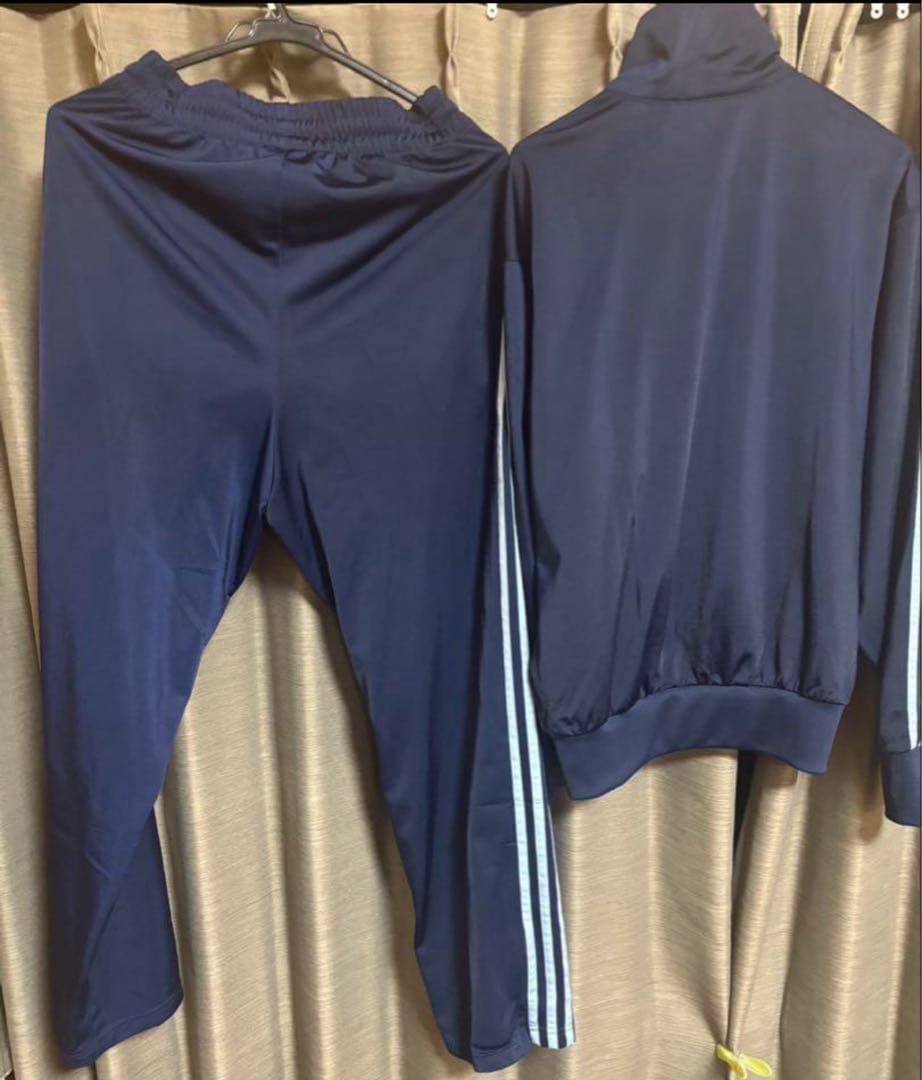【お値下げしました】adidas 上下セット ネイビー