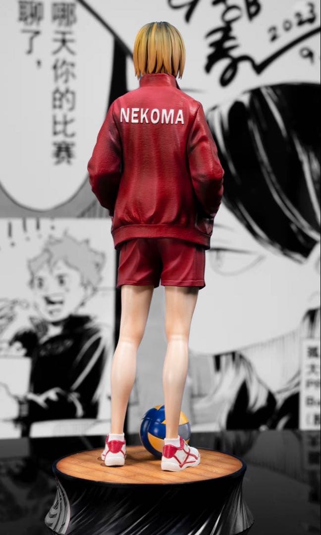 ハイキュー!! 孤爪研磨 ガレージキット ガレキ スタチュー⑥