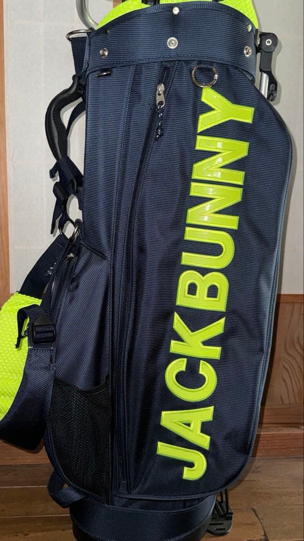 ジャックバニー ネオンロゴスタンド キャディバッグ