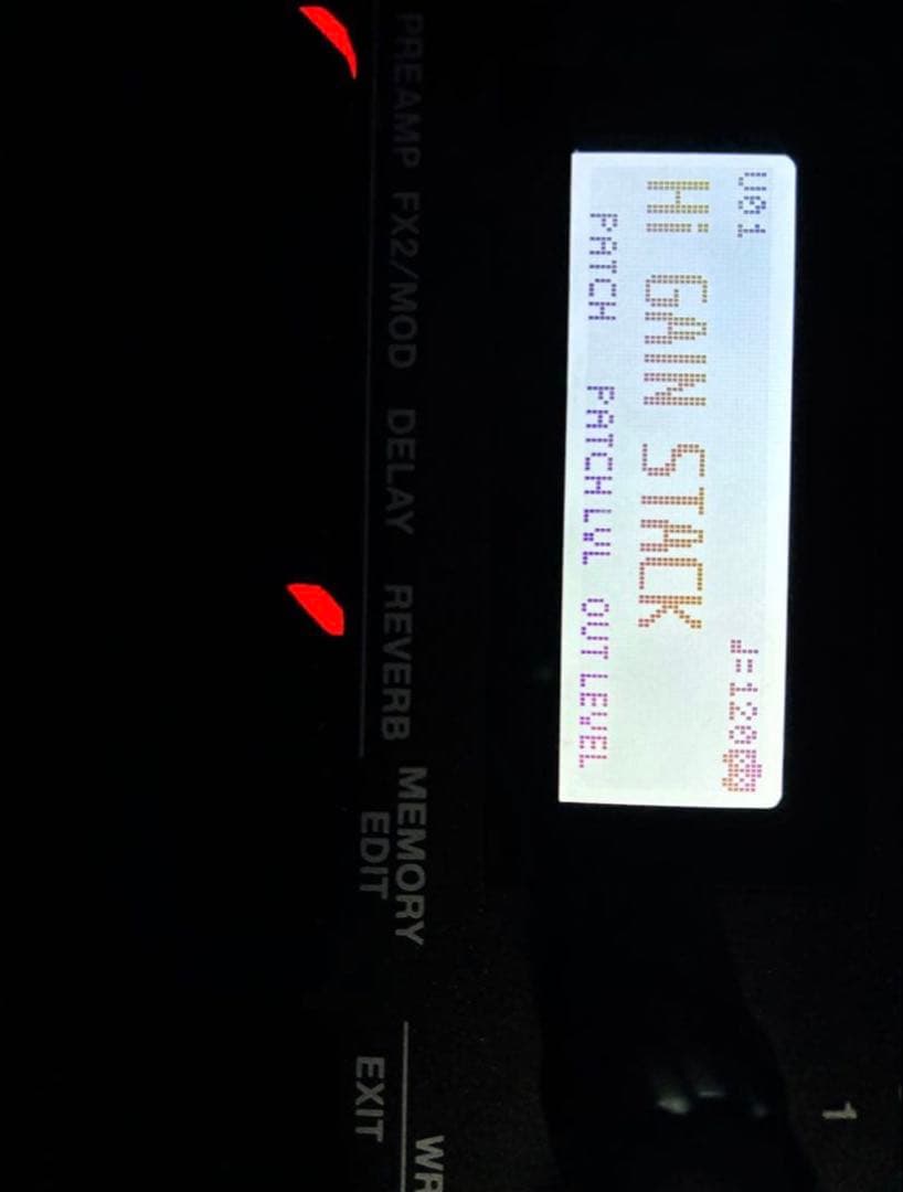 BOSSGuitarEffectsProcessorGT-1 アダプター付き