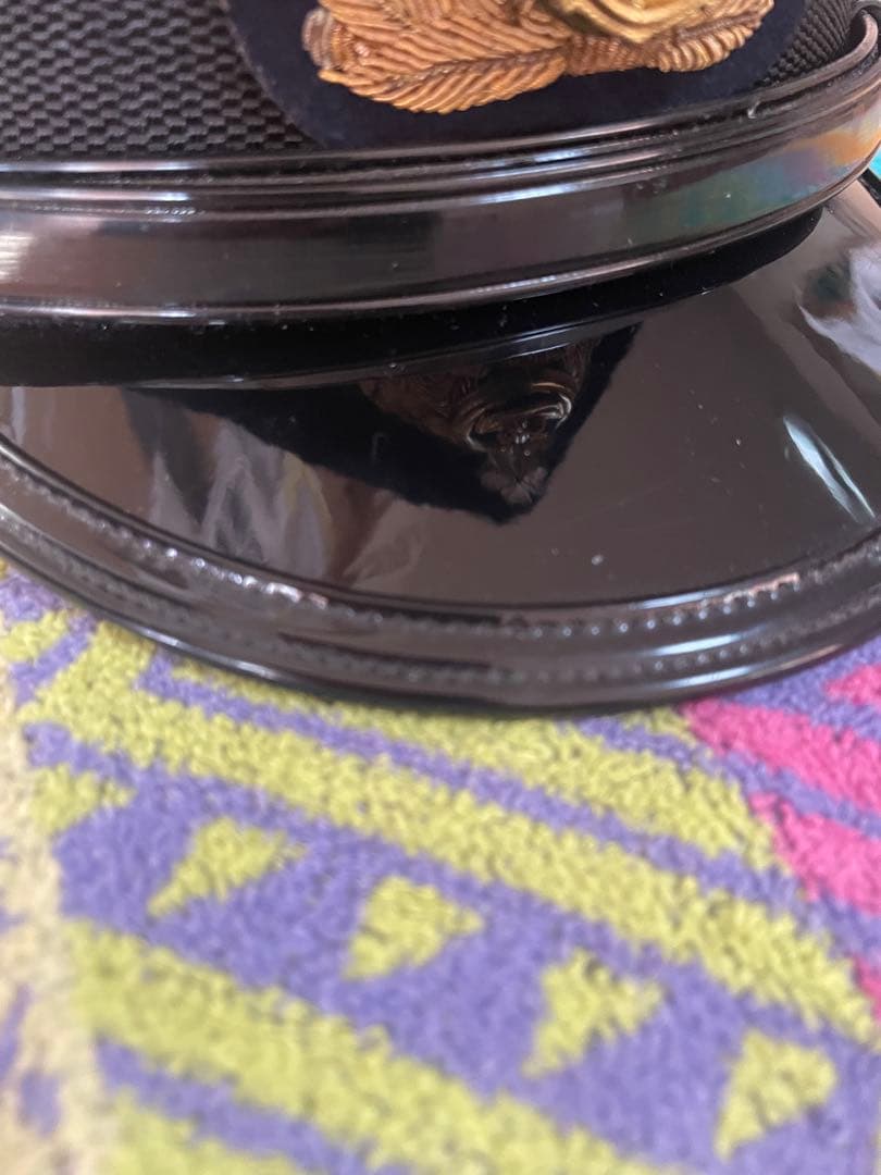 帝国海軍制帽　准士官以上　第二次世界大戦　日本軍　サイズ57cm