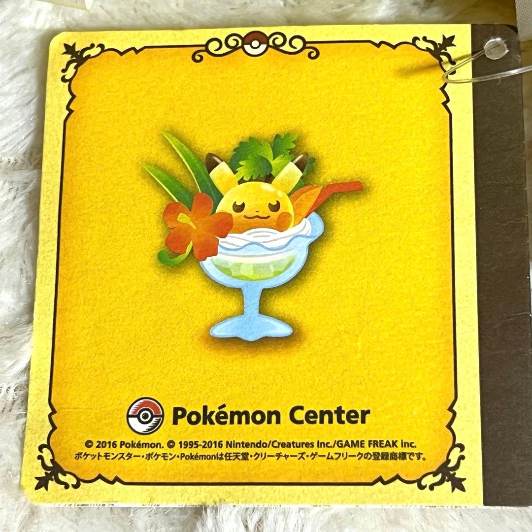 マンスリーペアピカチュウ 8月 ぬいぐるみ 2016 ポケモンセンター限定