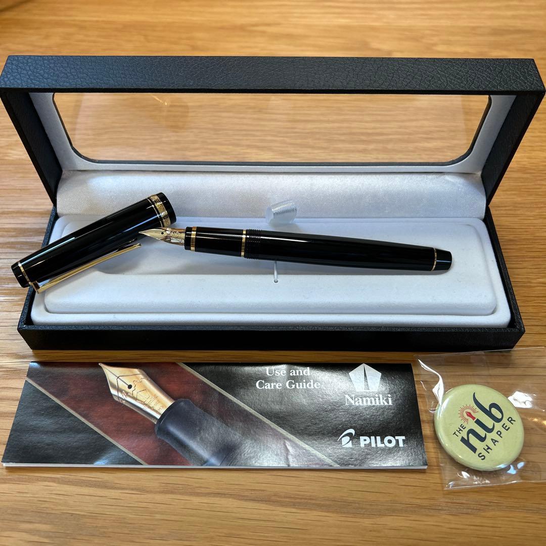 パイロット　エラボー　樹脂軸　SEF nibsカスタム　長原幸夫　調整品　万年筆
