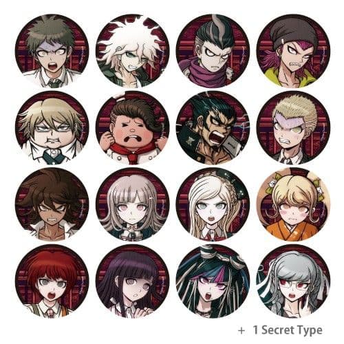 ダンガンロンパシリーズ　缶バッジBOX　Vol.2 17種入り